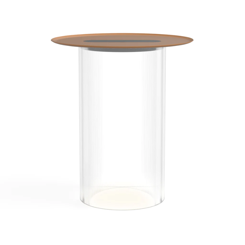 The Carousel Floor from Pablo Designs with the terracotta tray and clear diffuser.