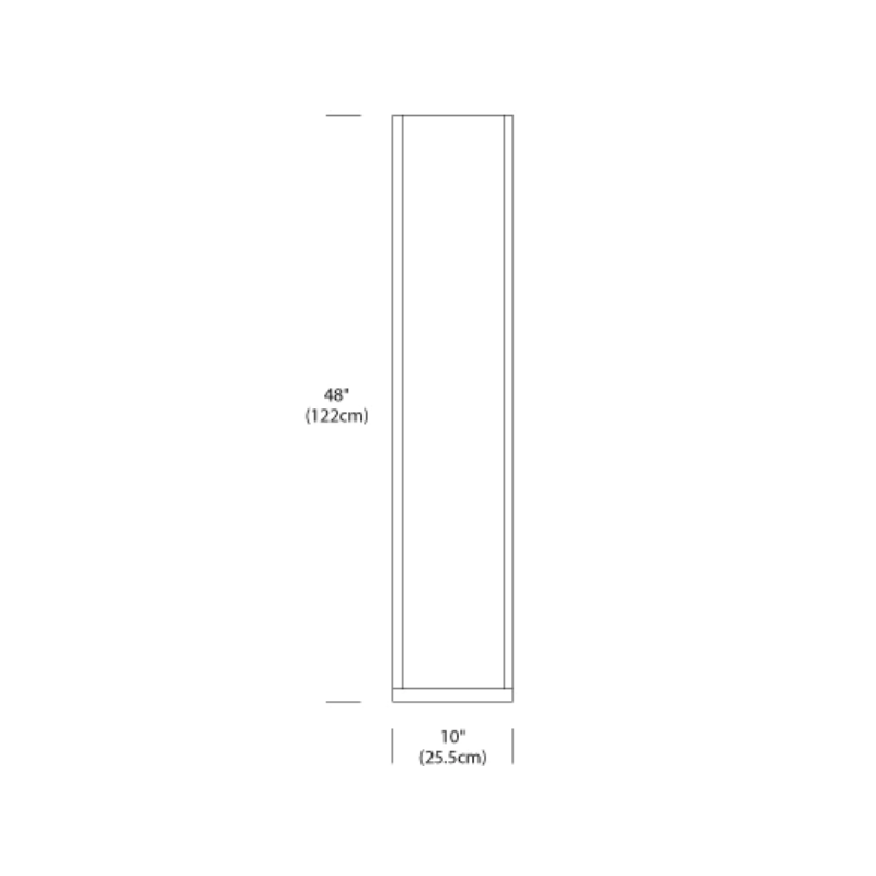 The dimensions for the small Cortina Floor.