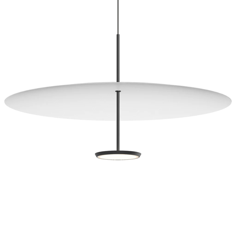 The Sky Dome Metal from Pablo Designs in Matte Black and White, 32 inch size.