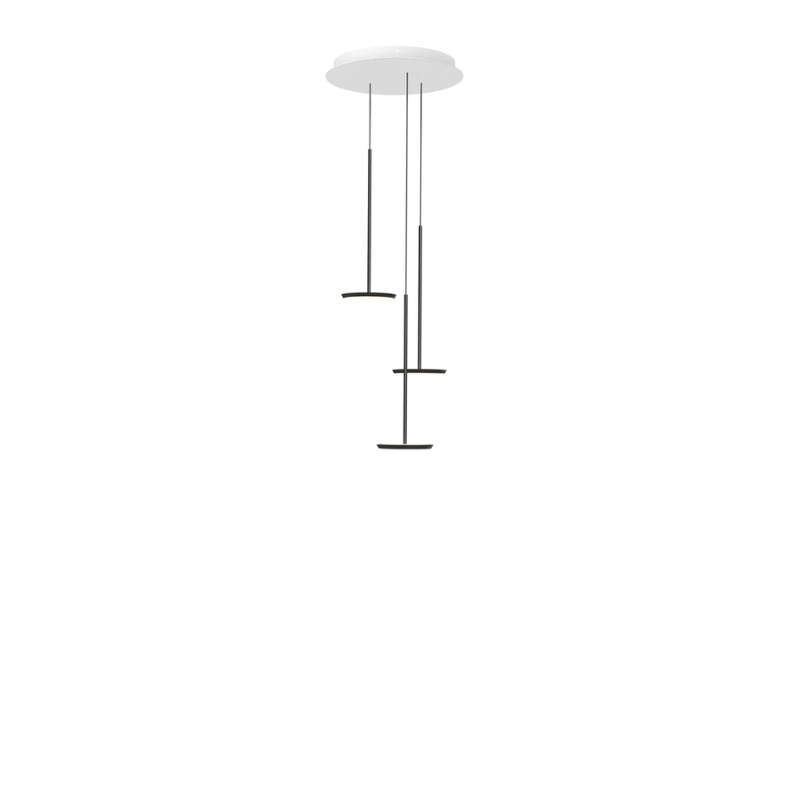 The Sky Collection was inspired as a modular pendant lighting system and Sky Solo is its core foundational element. Its minimal all-aluminum design highlights a powerful two-sided flat panel light source with Dim to Warm LED technology that can deliver up to 1250 lumens of warm ambient light in all directions.