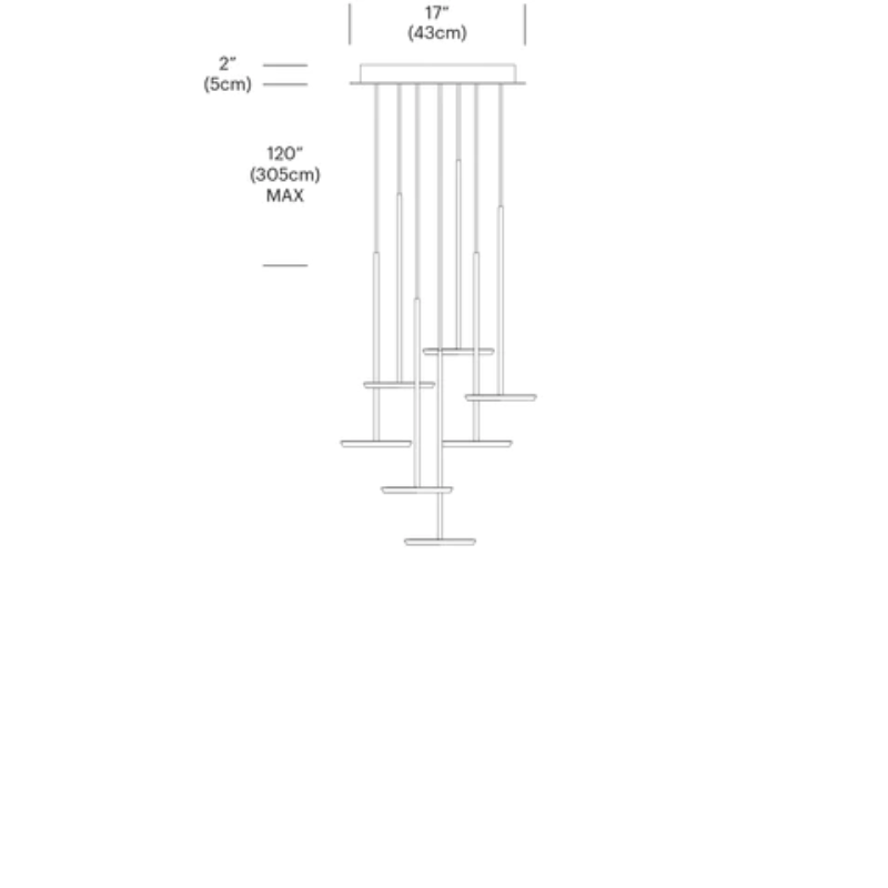 The Sky Collection was inspired as a modular pendant lighting system and Sky Solo is its core foundational element. Its minimal all-aluminum design highlights a powerful two-sided flat panel light source with Dim to Warm LED technology that can deliver up to 1250 lumens of warm ambient light in all directions.