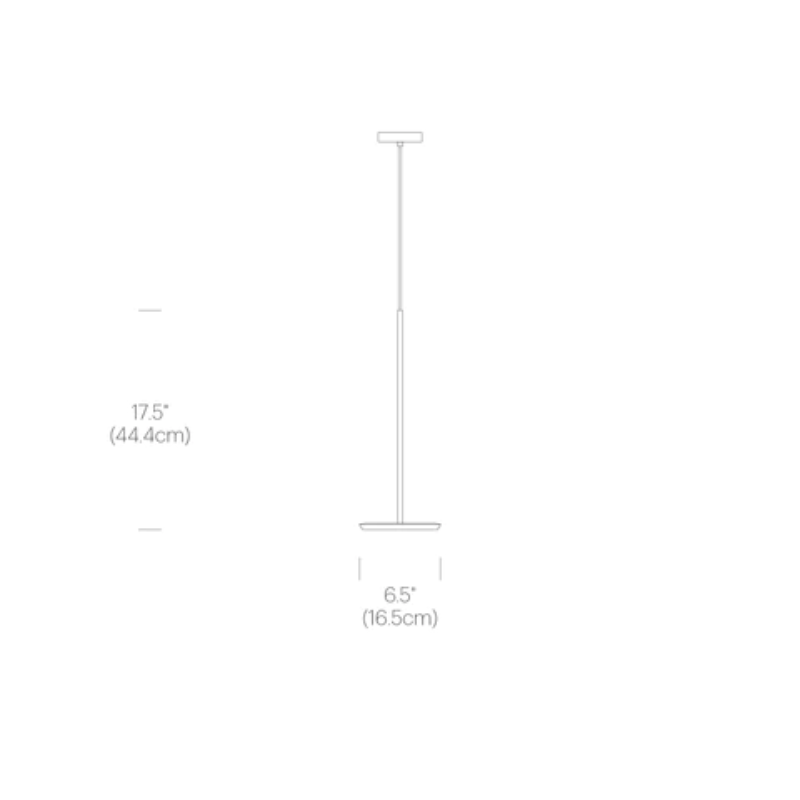 The Sky Solo from Pablo Designs dimensions.