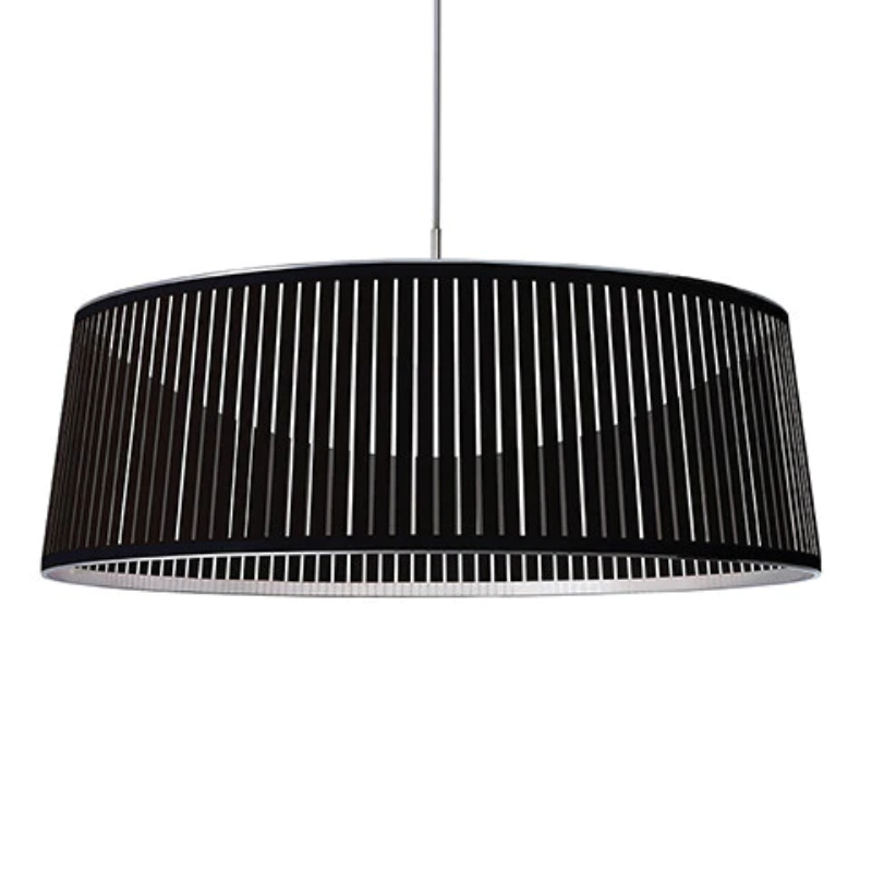 The 36 inch Solis Drum from Pablo Designs in black.