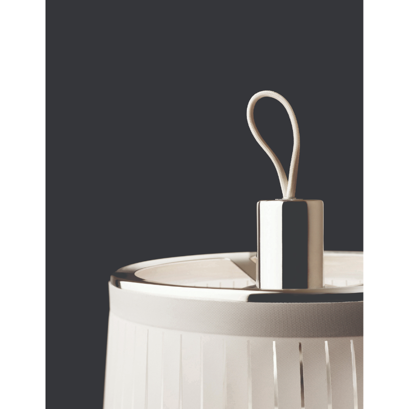 A close up on the Solis Pendant from Pablo Designs.