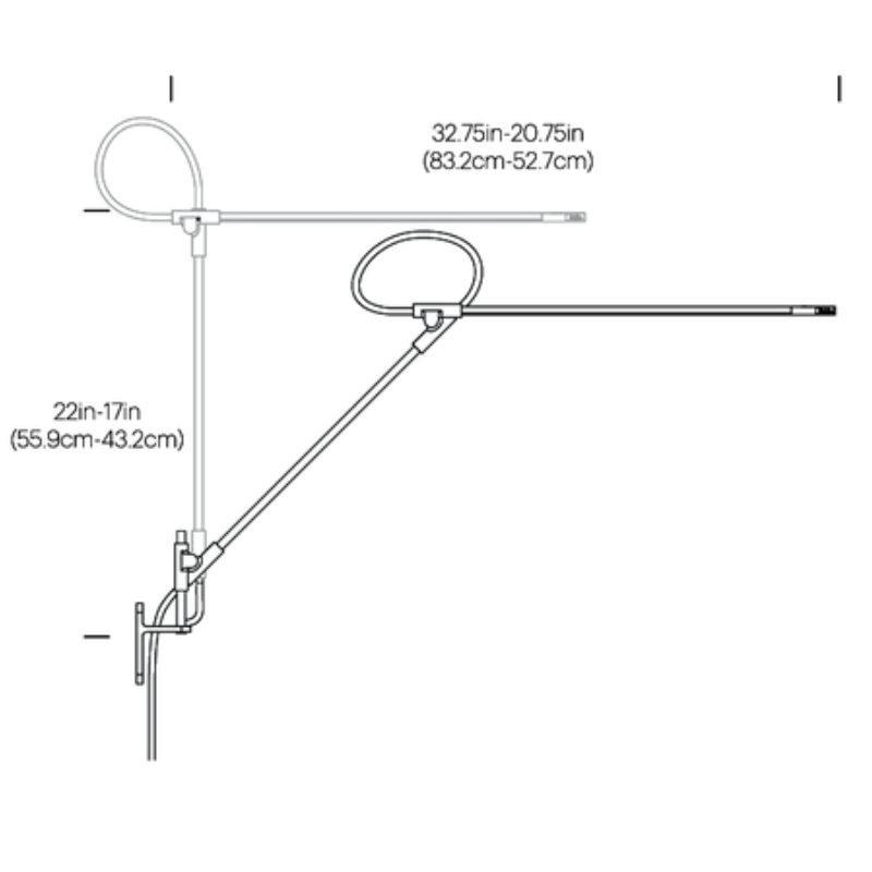 The dimensions for a Superlight Wall from Pablo Designs.