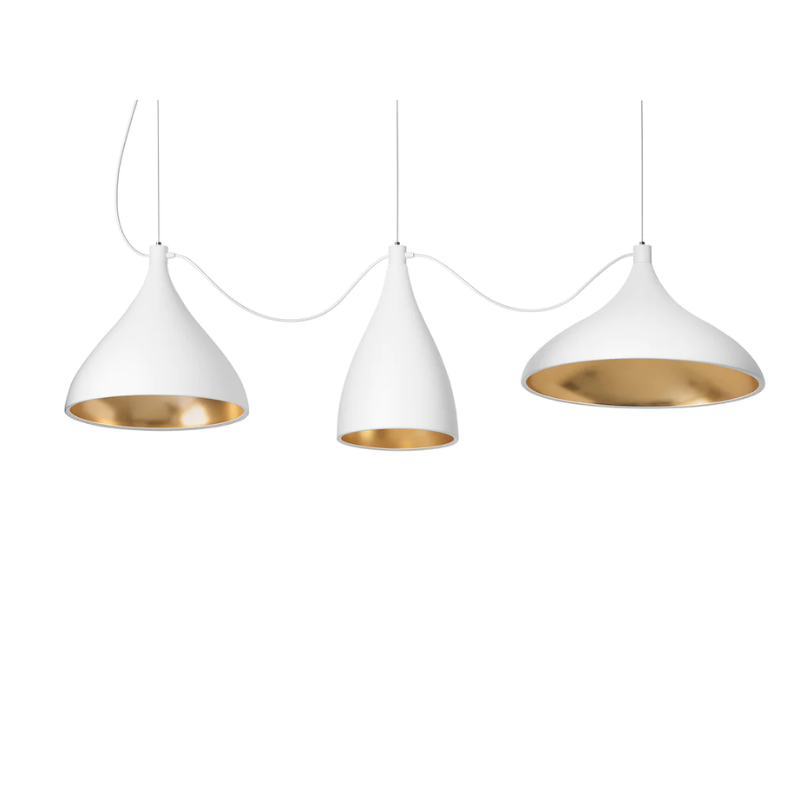 The Swell XL String 3 Mixed from Pablo Designs in white.