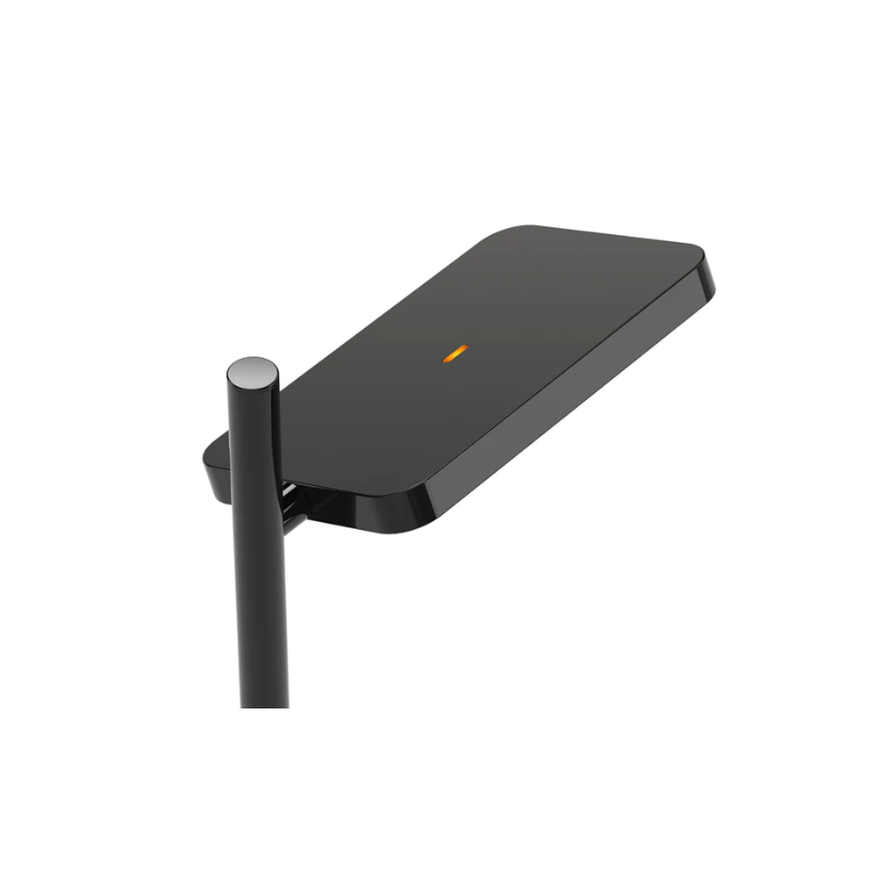 The Talia Floor from Pablo Designs in black, close up.