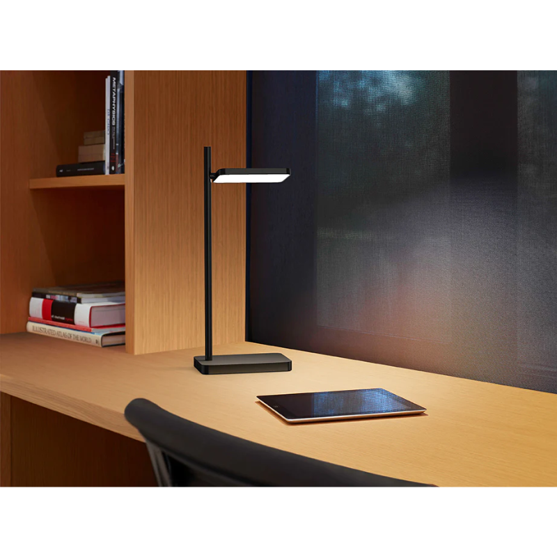 The Talia Table from Pablo Designs in an office lifestyle photograph.