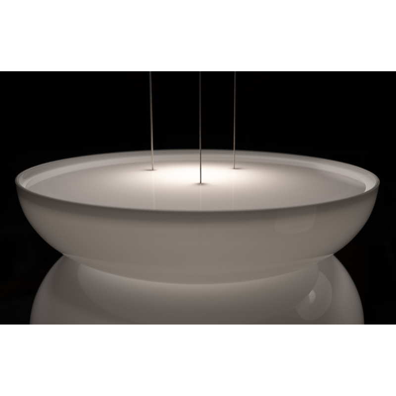 The Totem Up/Down Light from Pablo Designs in a close up shot.