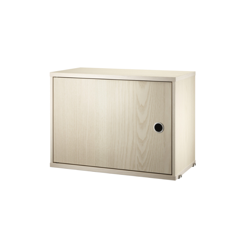 The Cabinet with Swing Door from String Furniture in ash.