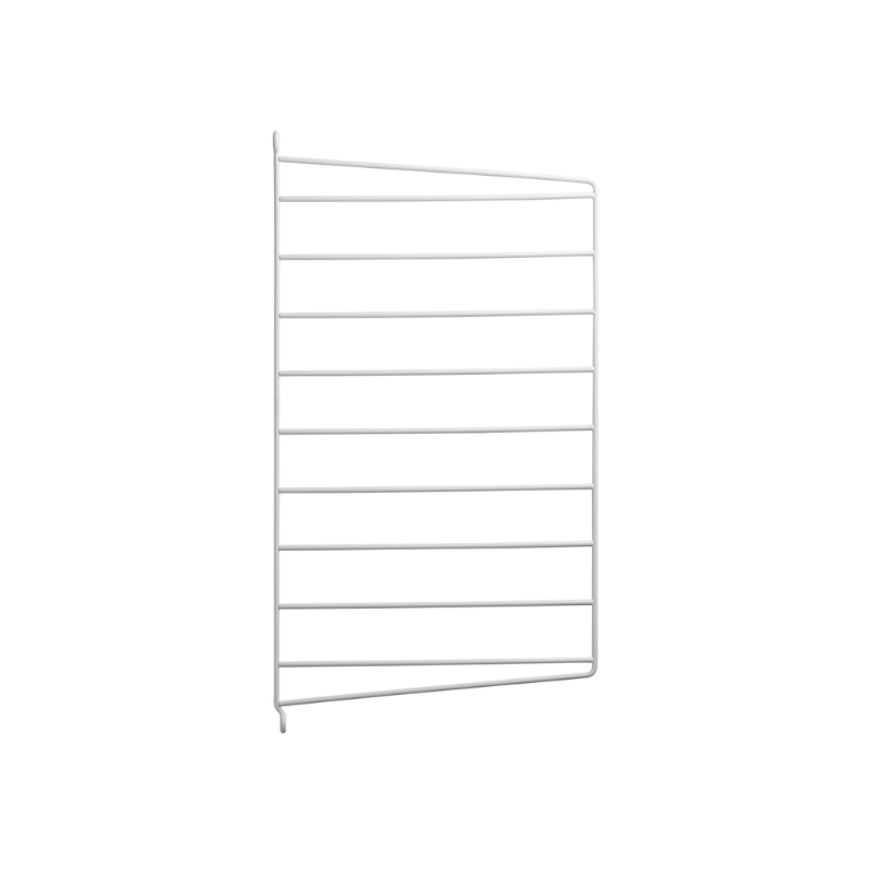 The 19.6 W x 11.8 D inch Wall Panels from String Furniture in white.