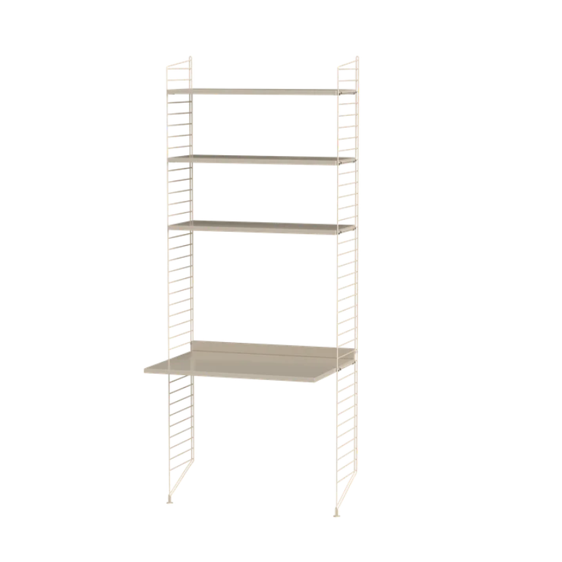 The Workspace Bundle A from String Furniture in beige.