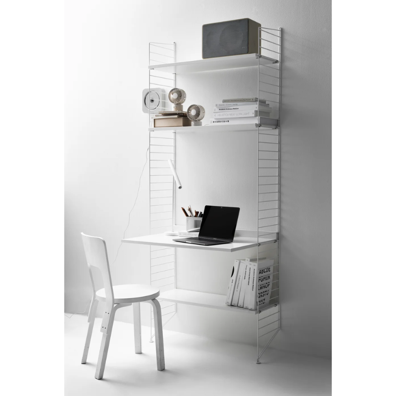 The Workspace Bundle A from String Furniture in an office.