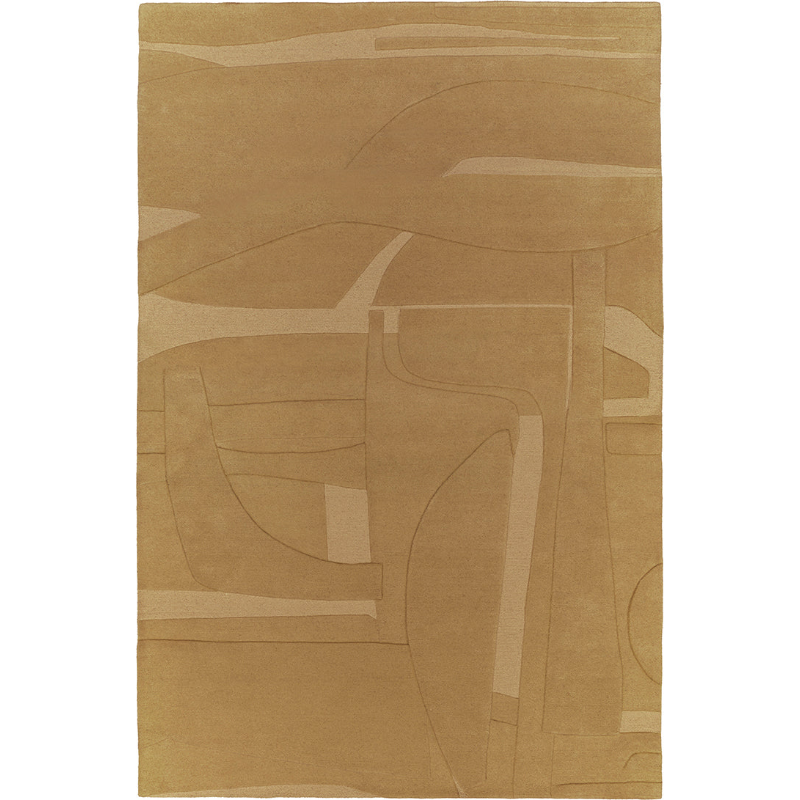 The Collage Wool Rug from Toulemonde Bochart in brown.