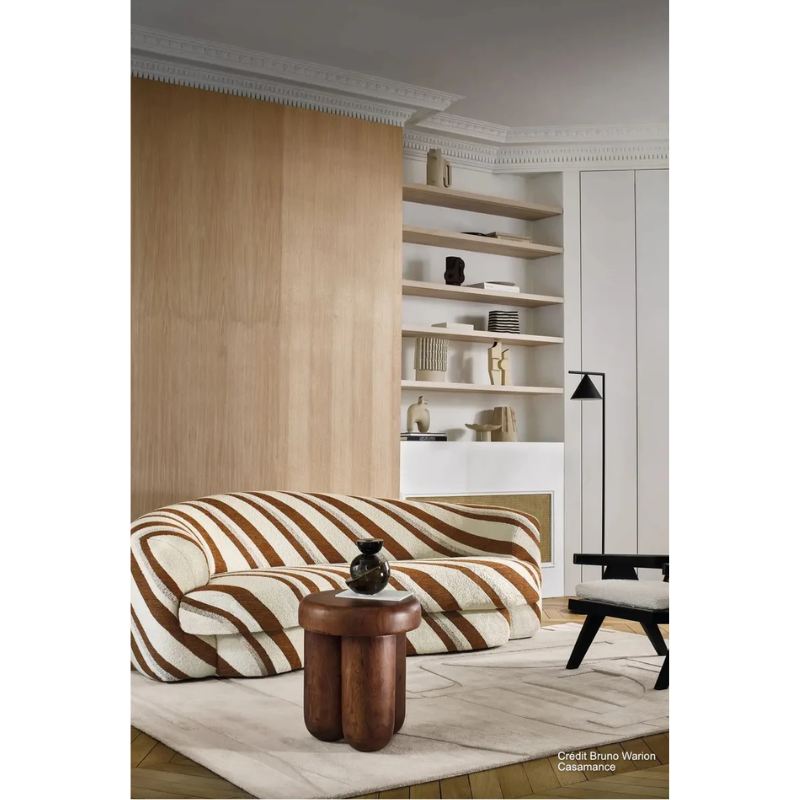 The Collage Wool Rug from Toulemonde Bochart in an interior design photograph.