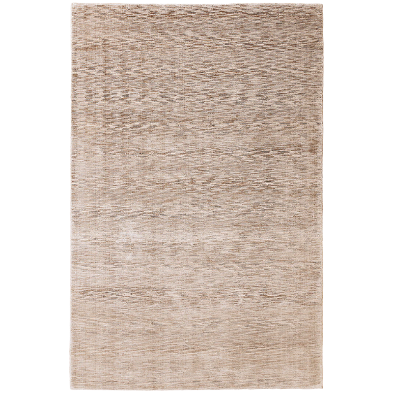 The Glam Banana Fiber Rug from Toulemonde Bochart in cinnamon.