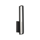 The Banda Vertical Wall Sconce from Visual Comfort & Co. in matte black.