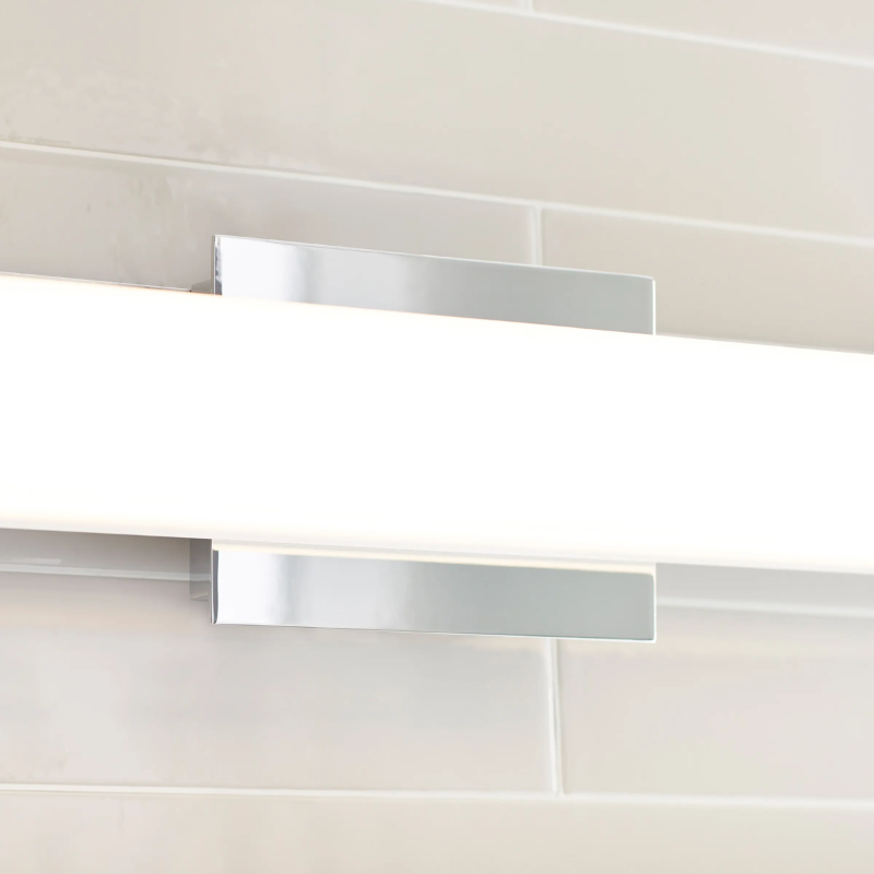 The Lynn Bathroom Sconce from Visual Comfort and Co in a close up shot.