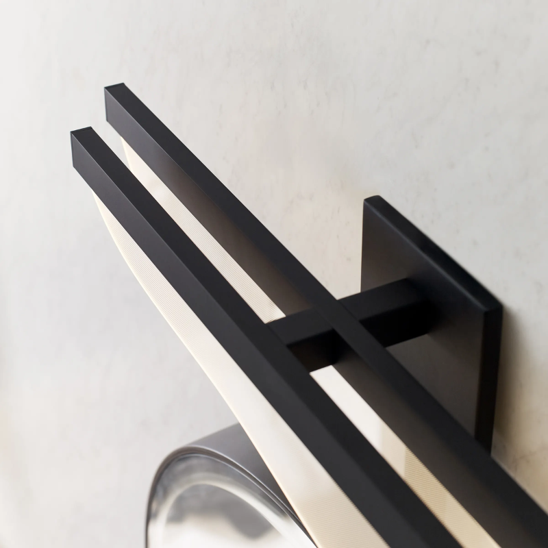 The Nyra Bathroom Sconce from Visual Comfort and Co in a photograph showing the design.