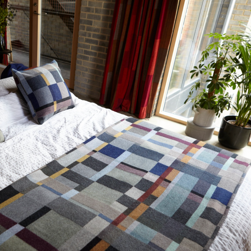 The Erno Throw from the Block Throw Collection by Wallace & Sewell