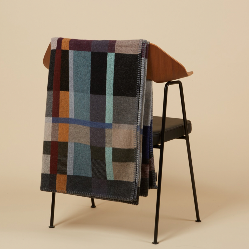 The Erno Throw from the Block Throw Collection by Wallace & Sewell