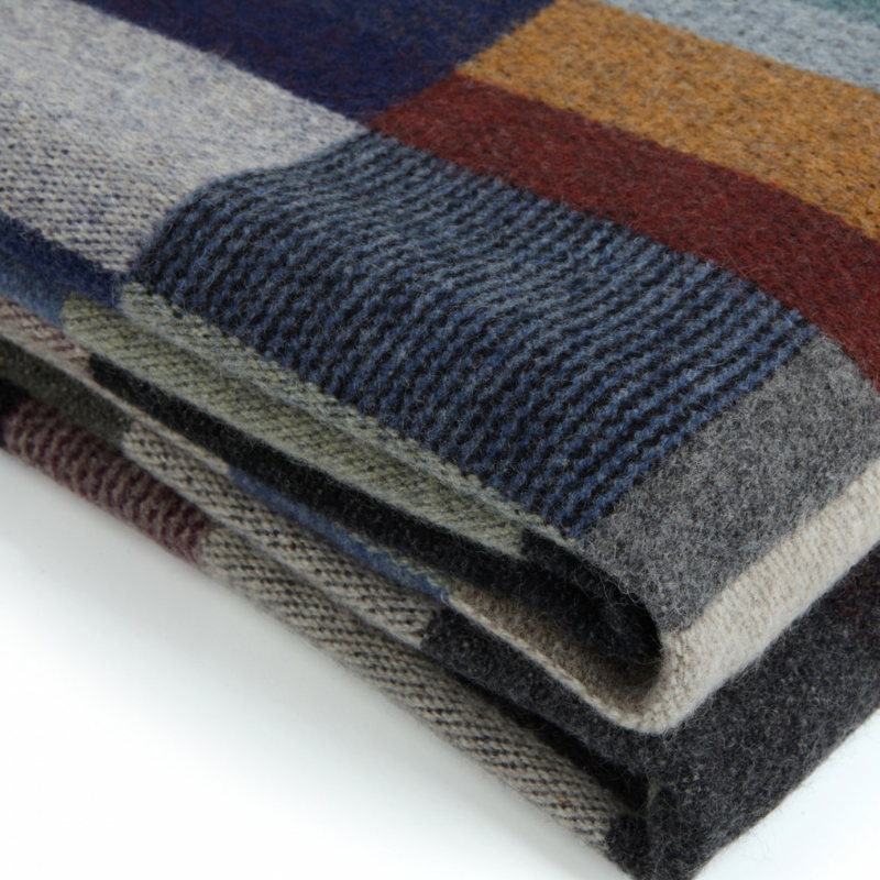 The Erno Throw from the Block Throw Collection by Wallace & Sewell