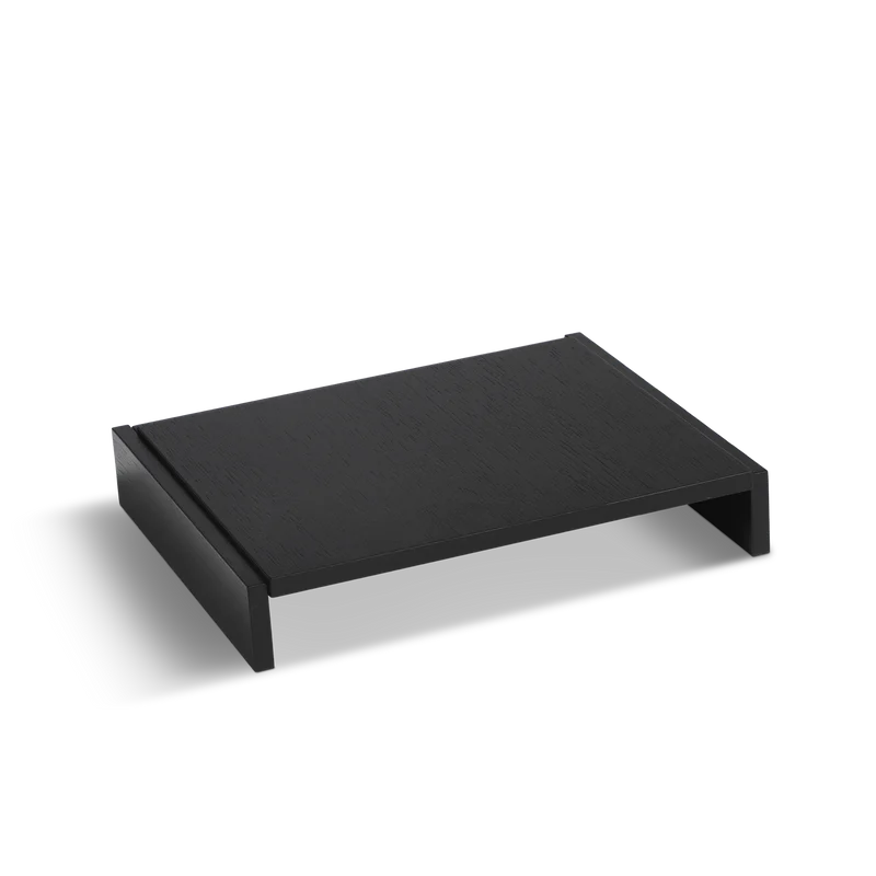 The Bricks Floor Base in black from Woud.