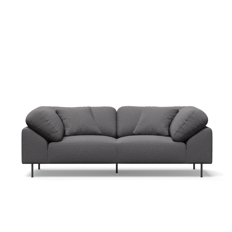 The Collar 2 Seater from Woud in brown.