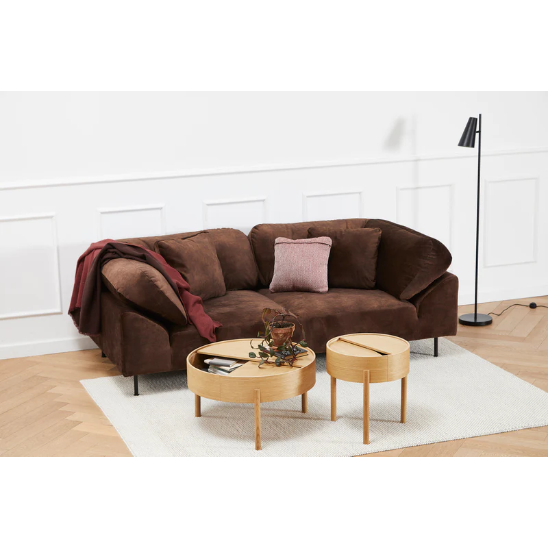 The Collar 2 Seater from Woud in a family space.
