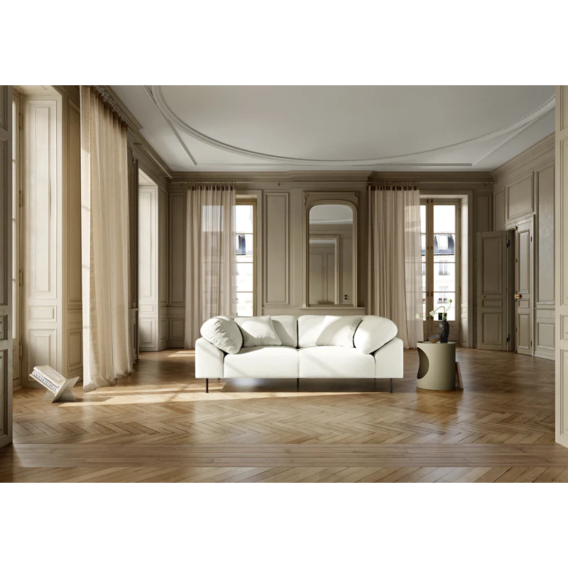 The Collar 2 Seater from Woud in a living room.