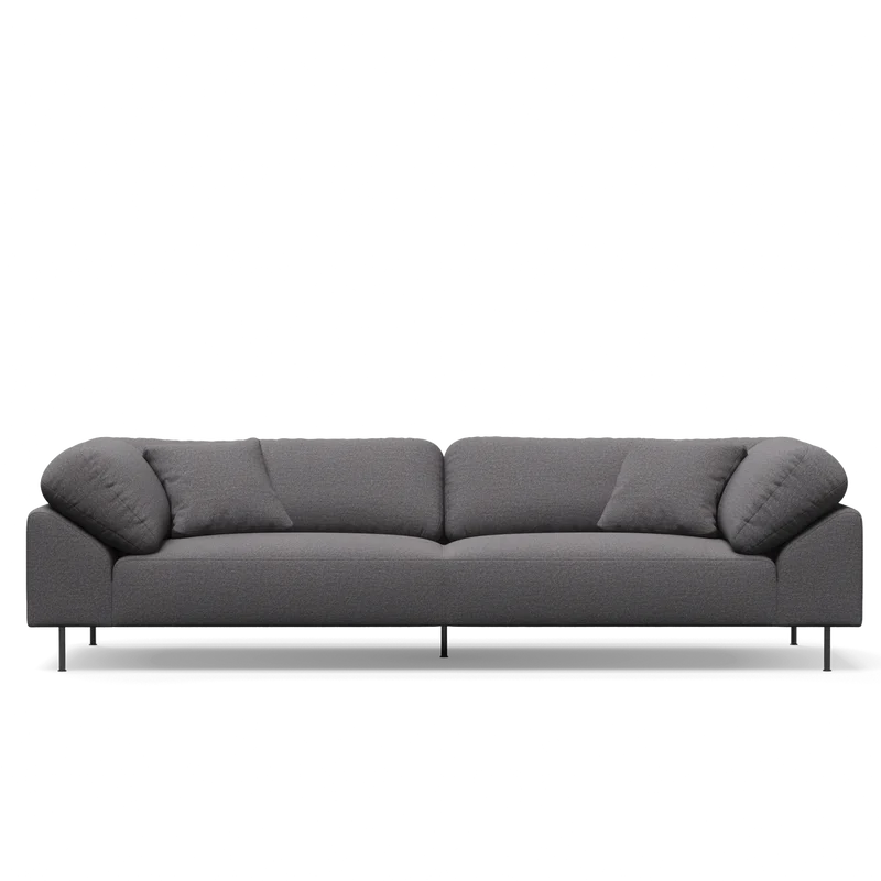 The Collar 3 Seater from Woud in brown.