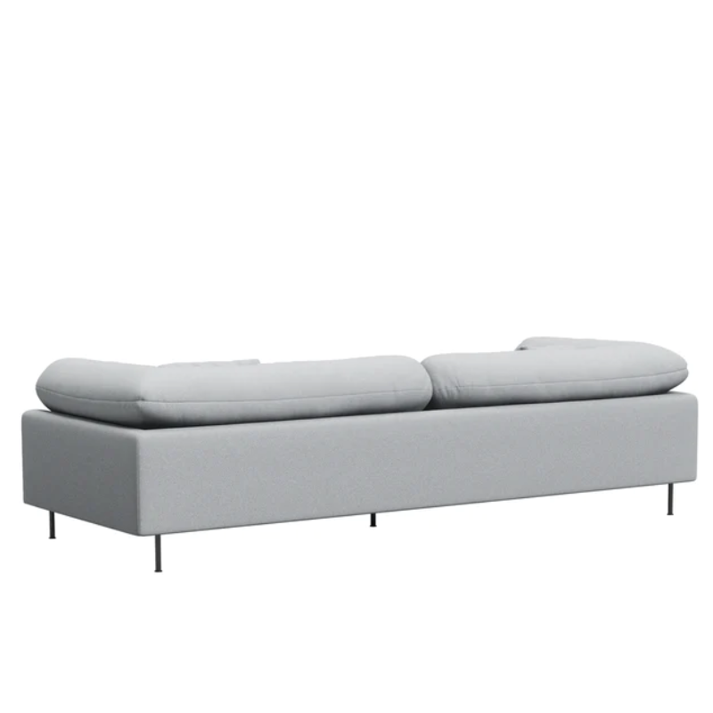 The Collar 3 Seater from Woud in light grey.