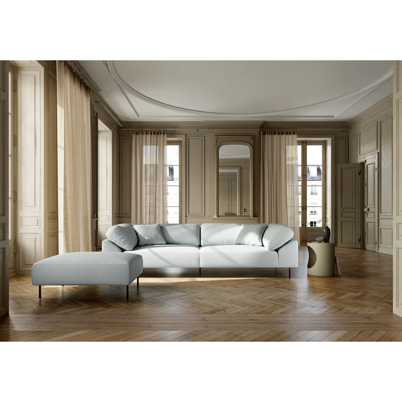 The Collar 3 Seater from Woud in a living room.