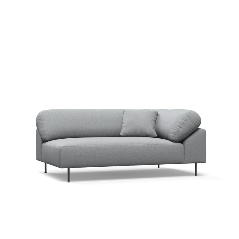 The Collar Open End Left (Arm Right) from Woud in light grey.