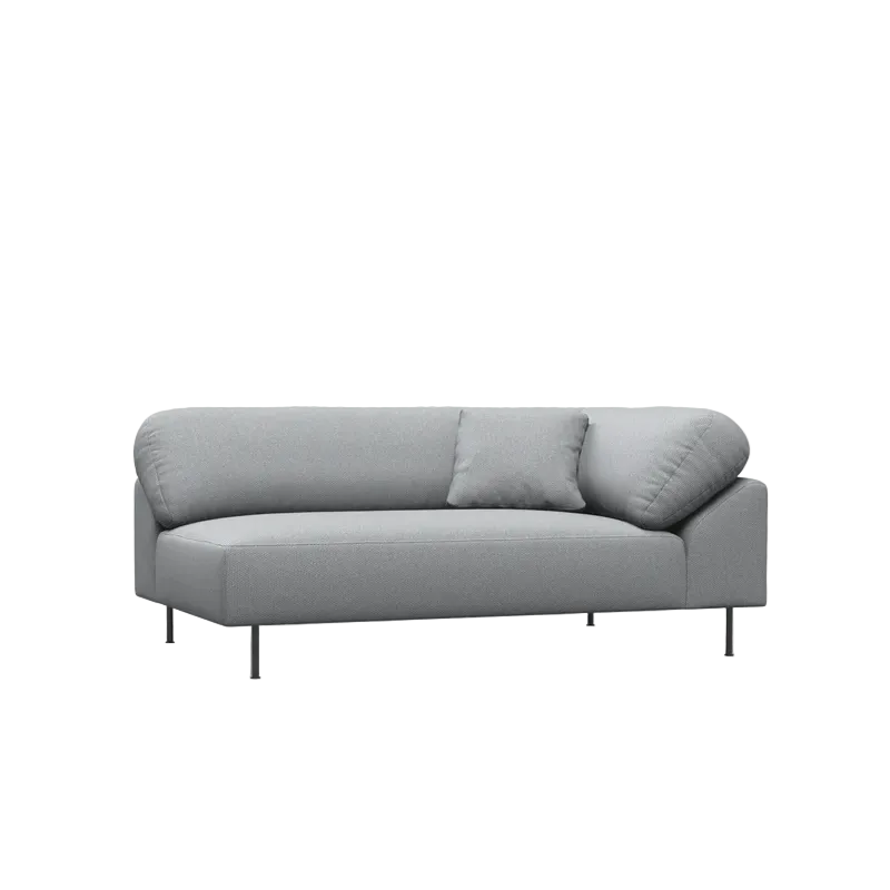 The Collar Open End Left (Arm Right) from Woud in light grey.