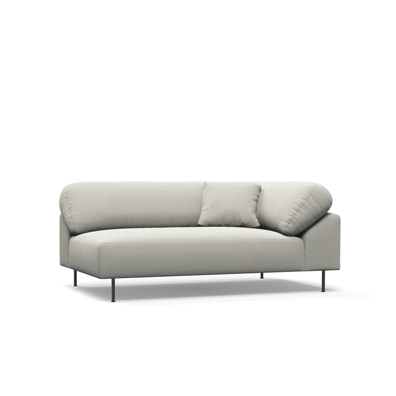 The Collar Open End Left (Arm Right) from Woud in off white.