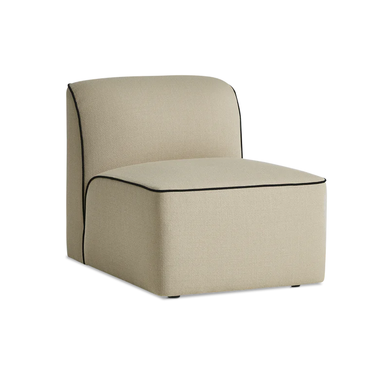 The 26 inch Flora Middle Module from Woud in KVADRAT Vidar 0323 fabric.