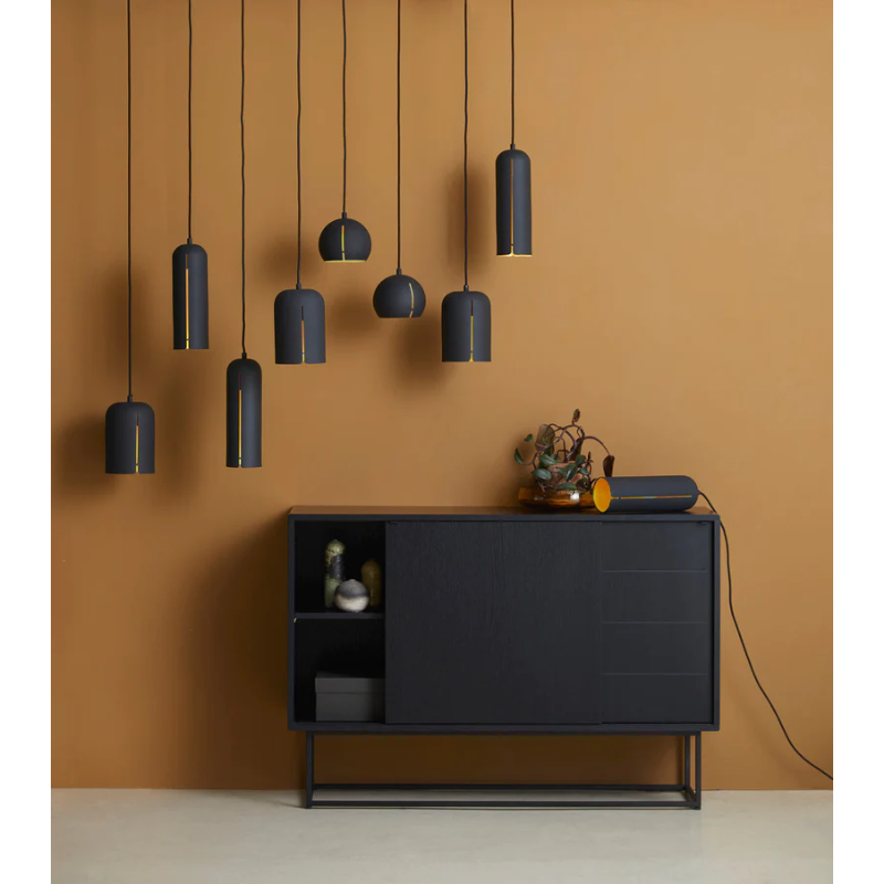 The Gap Pendant from Woud in a living room. all-groups