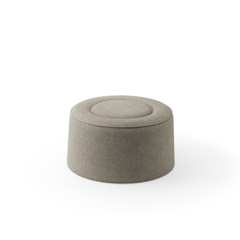 The Praline Pouf from Woud in 30 inch size.