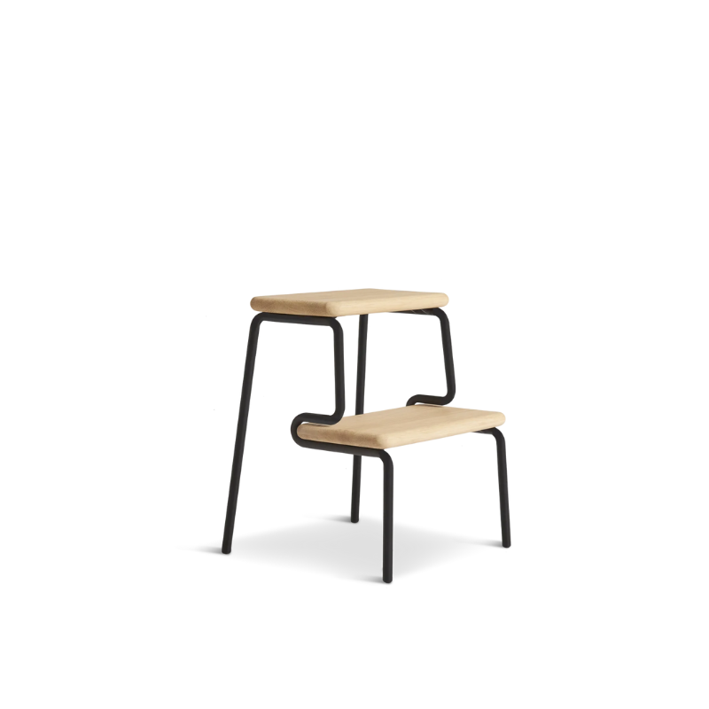 The Slalom Step Stool from Woud.