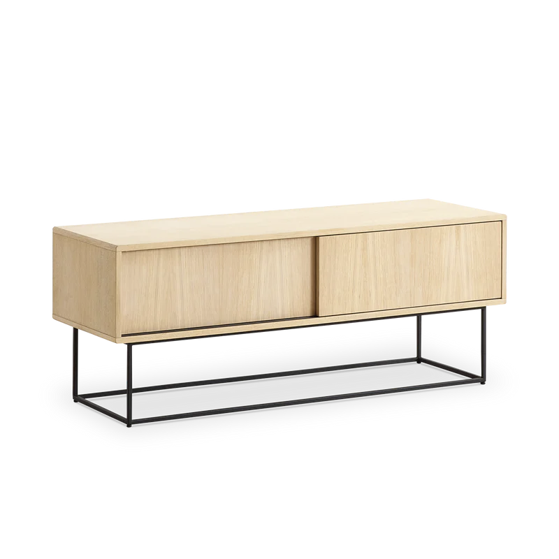 The Virka Sideboard (low) from Woud in oak.