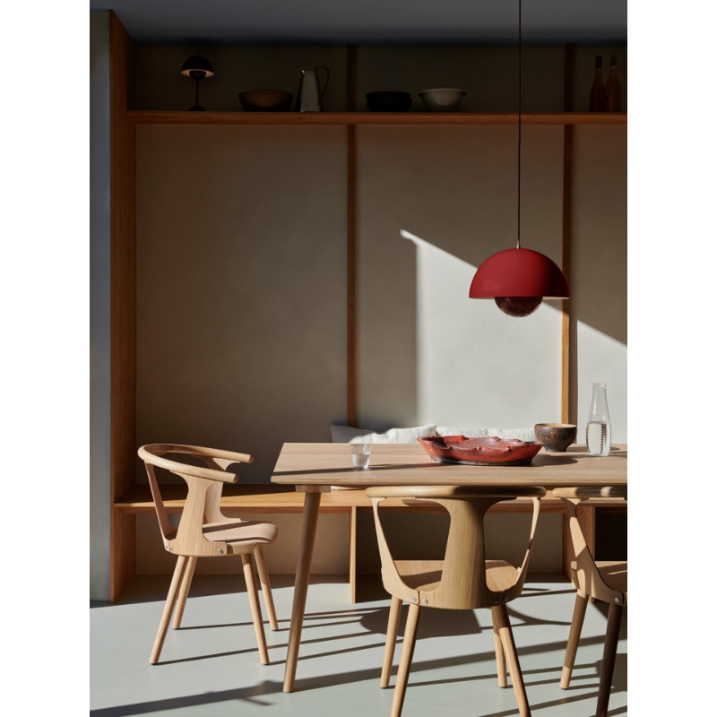 The Flowerpot VP7 Pendant from &Tradition in a dining room. all-groups