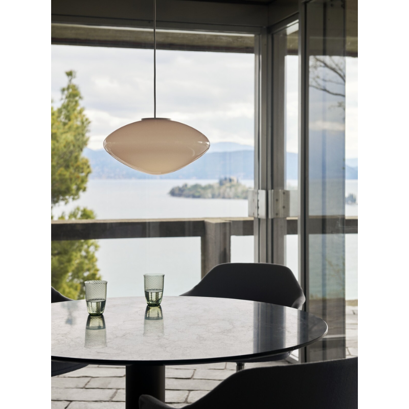 The Mist Pendant from &Tradition in a family space.