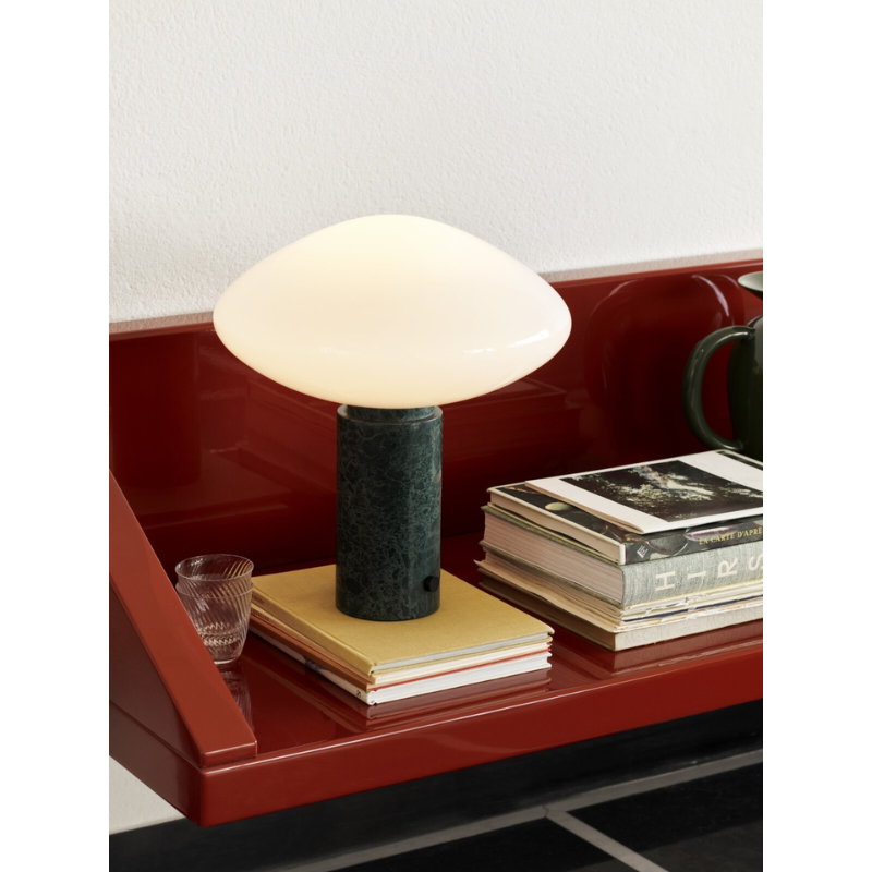 The Mist Table Lamp from &Tradition in a study.