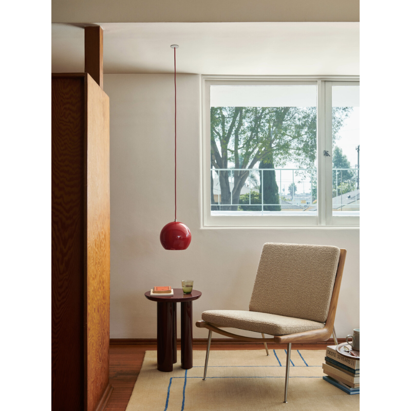 The Topan VP6 Pendant from &Tradition in a home.