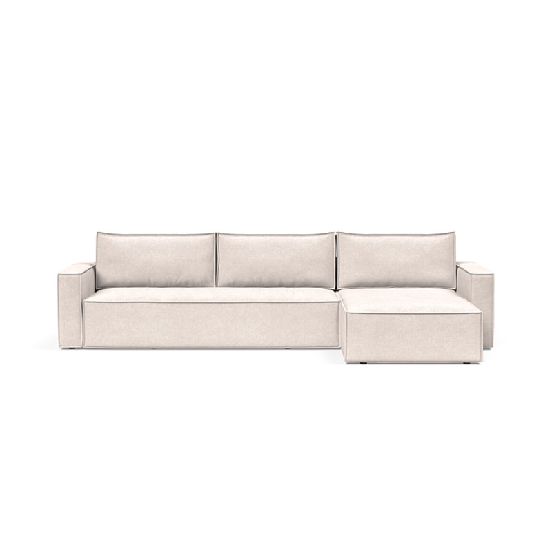 Gather family and friends in the spacious Newilla sectional sleeper sofa with lounger! This sectional sofa bed with a lift-out seat effortlessly converts the sofa into a Full XL bed.