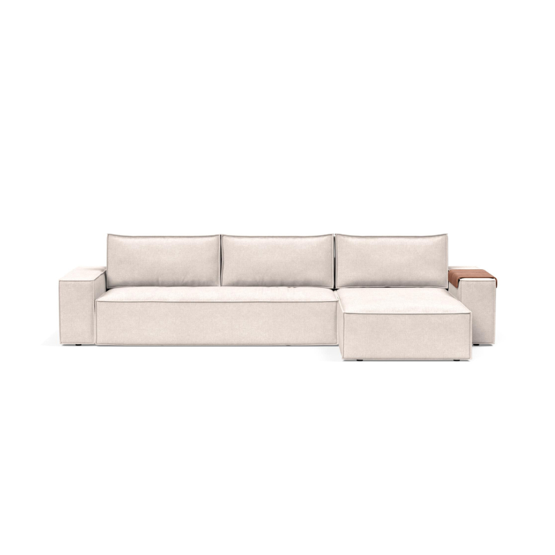 Gather family and friends in the spacious Newilla sectional sleeper sofa with lounger! This sectional sofa bed with a lift-out seat effortlessly converts the sofa into a Full XL bed.