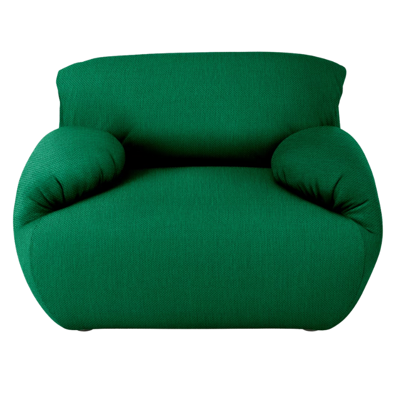 The Luva Modular Armchair from Herman Miller in Celtic Mode upholstery.