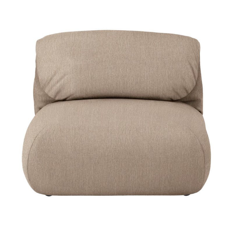 The Luva Modular Armless from Herman Miller in Basket Mode upholstery.