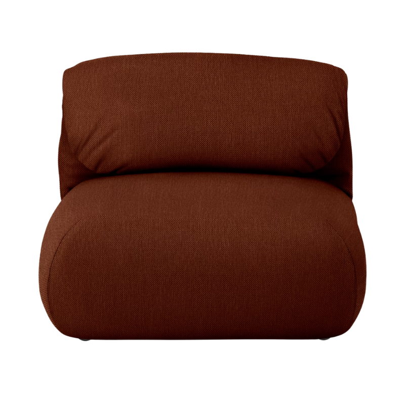 The Luva Modular Armless from Herman Miller in Pathway Mode upholstery.